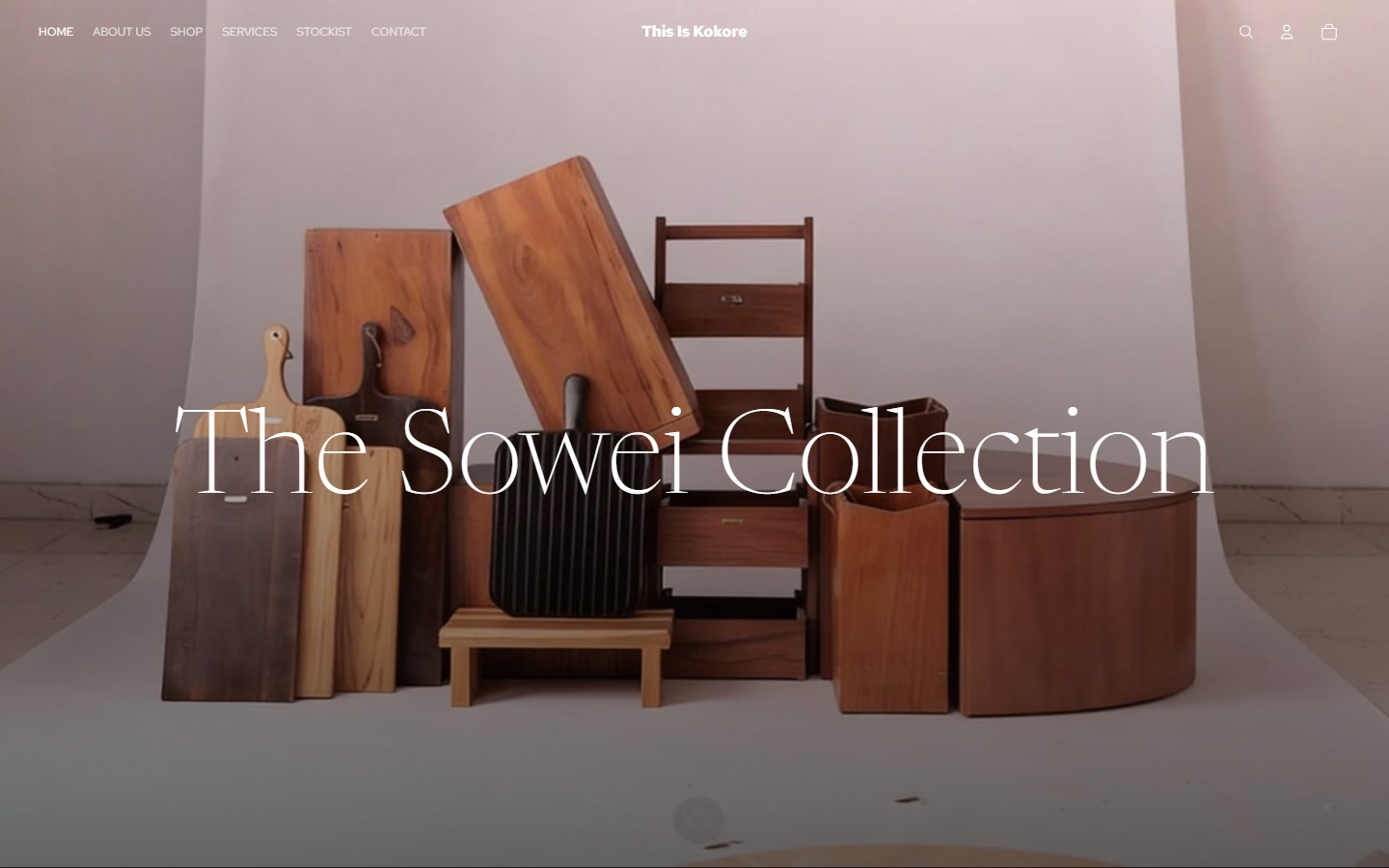 This Is Kokore live Shopify storefront